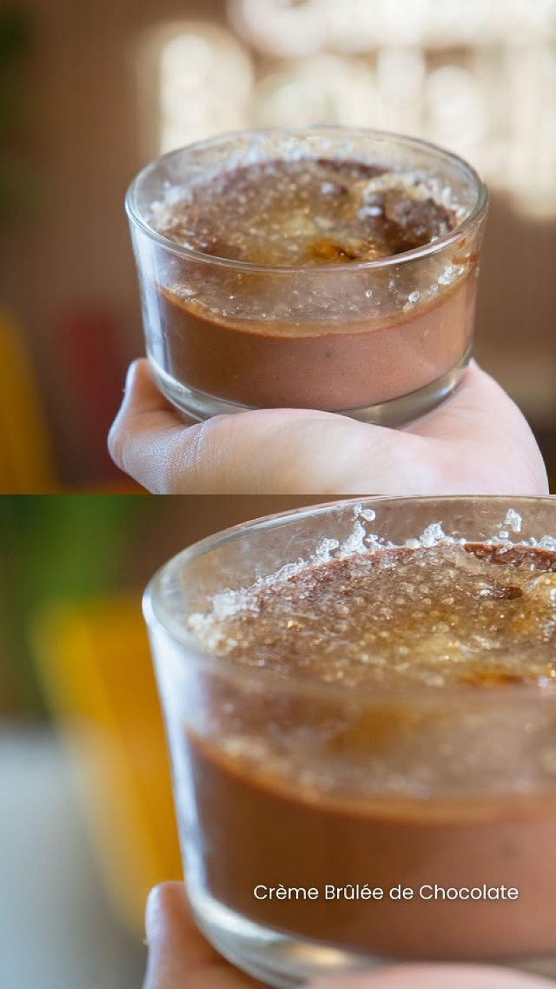 Crème Brûlée de Chocolate